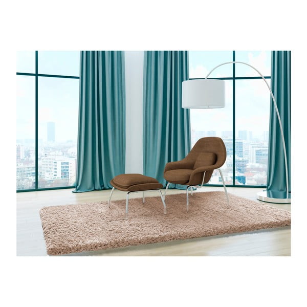 Bēšs paklājs Universal Floki Liso, 80 x 150 cm-image-1