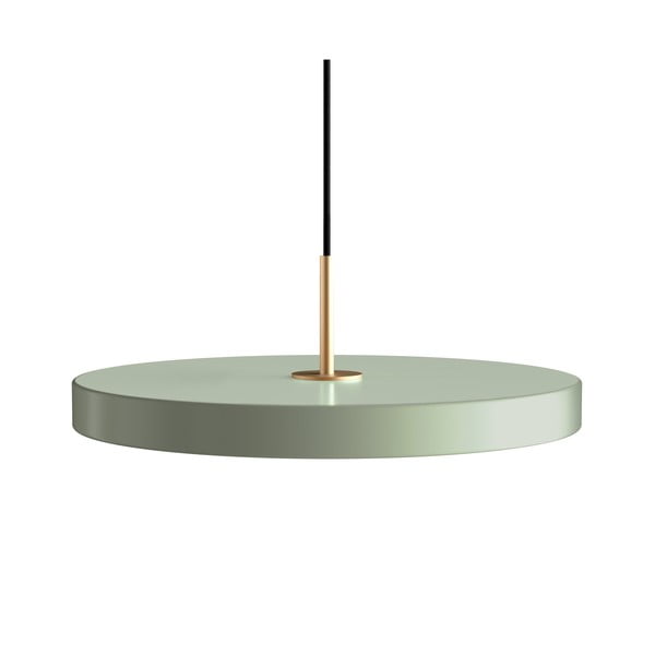 Gaiši zaļa LED piekaramā lampa no metāla ø 43 cm Asteria – UMAGE