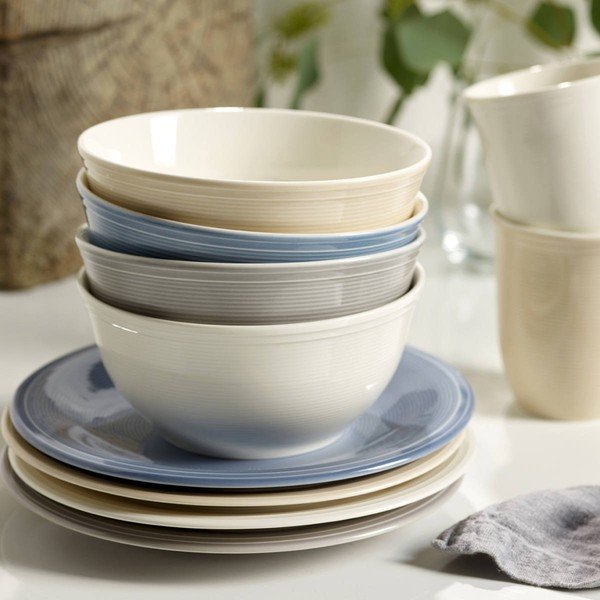 12 gabalu bēšs brokastu komplekts Like by Villeroy & Boch Group-image-1