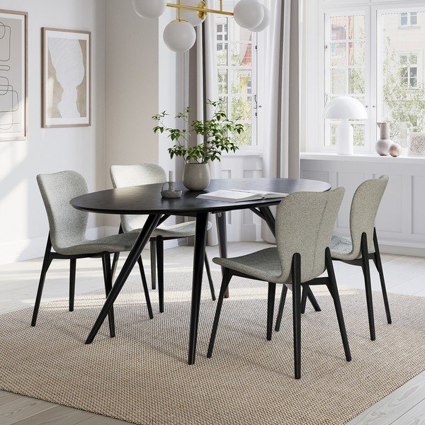 Melns pusdienu krēsls Paragon – DAN-FORM Denmark-image-1