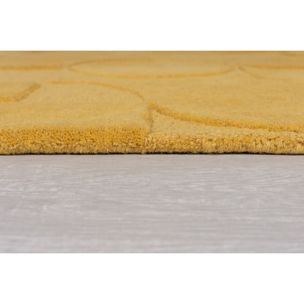 Dzeltens vilnas paklājs Flair Rugs Gigi, 160 x 230 cm-image-4