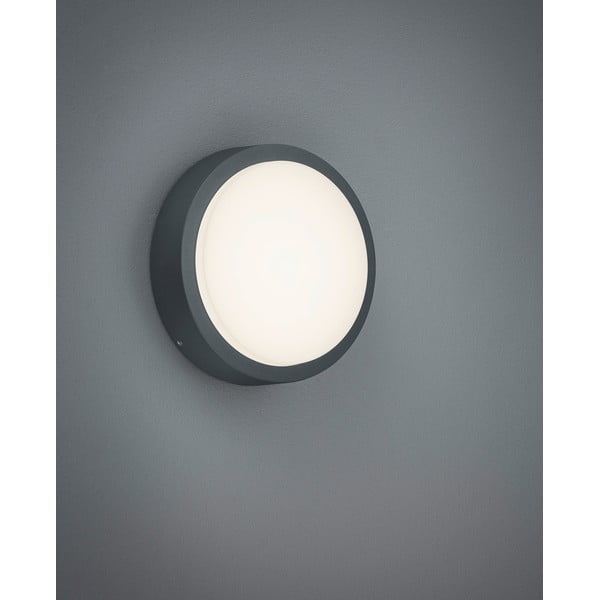 LED āra sienas gaismeklis ø 20 cm Berg – Trio-image-1