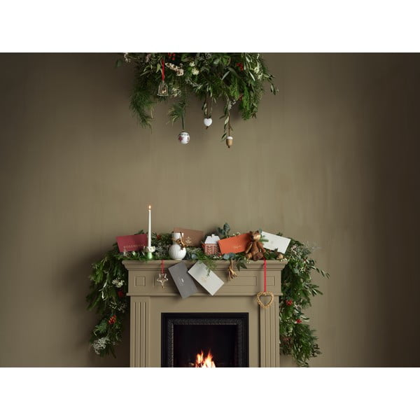 Koka piekaramais Ziemassvētku rotājums Kähler Design Nordic Tales-image-1