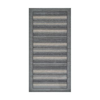 Pelēks paklājs Floorita Velour, 55 x 115 cm