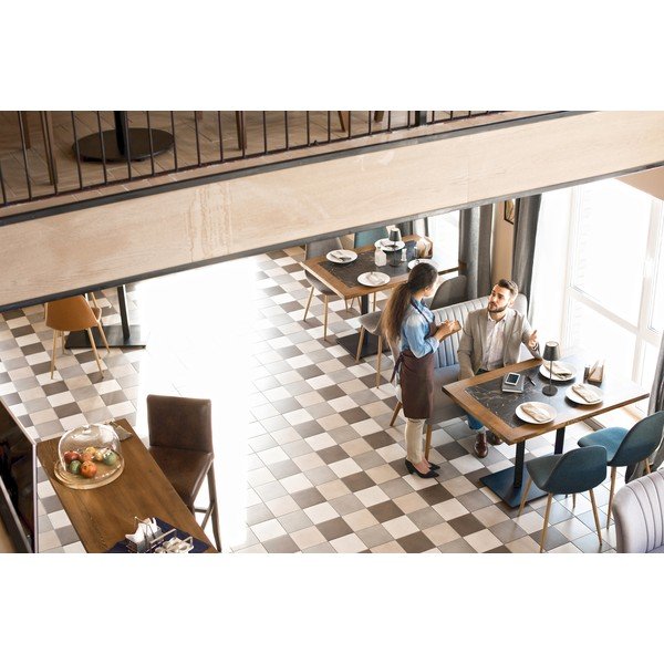 Melna LED galda lampa ar regulējamu spilgtumu un metāla abažūru (augstums 34 cm) Cosenza 2.0 – Fischer & Honsel-image-1