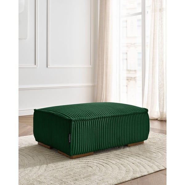 Zaļš velveta kāju soliņš Chelsea – Bobochic Paris-image-1