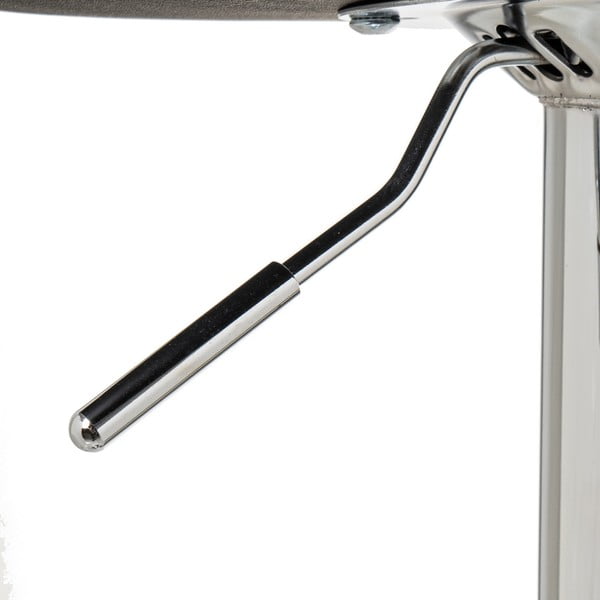 Melnas polsterētas bāra taburetes ar regulējamu augstumu (2 gab.) (sēdekļa augstums 73 cm) – Casa Selección-image-3