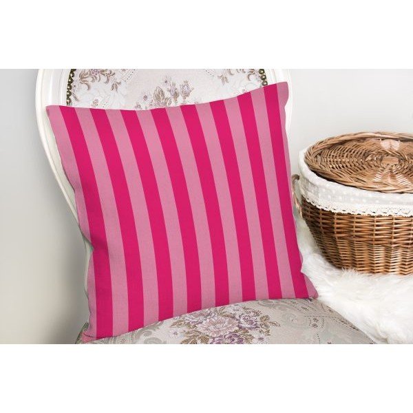 Spilvendrāna Pinkie Stripes Minimalist Cushion Covers , 45 x 45 cm-image-2