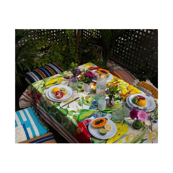 Galdauts ar linu Madre Selva Spring, 140 x 250 cm-image-1