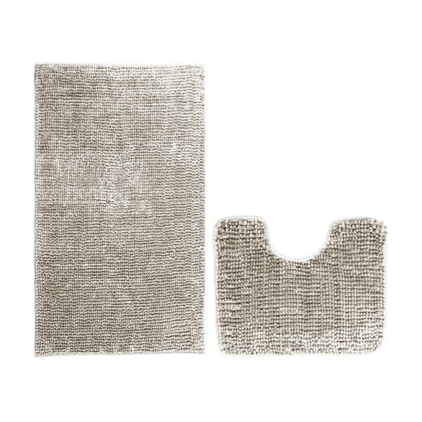 Bēši vannas istabas paklājiņi (2 gab.) AmeliaHome Bati