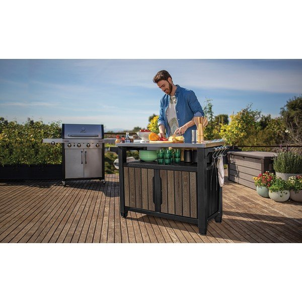 Dārza bāra galds 134x52 cm Deco – Keter-image-4