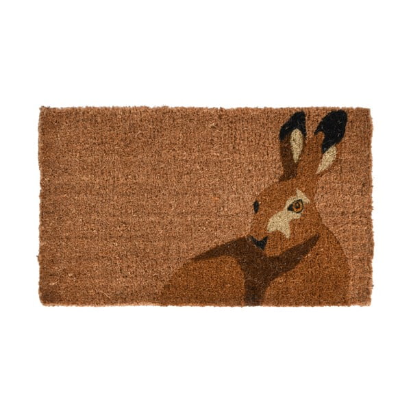 Kokosa paklājs Esschert Design Rabbit, 45 x 77 cm