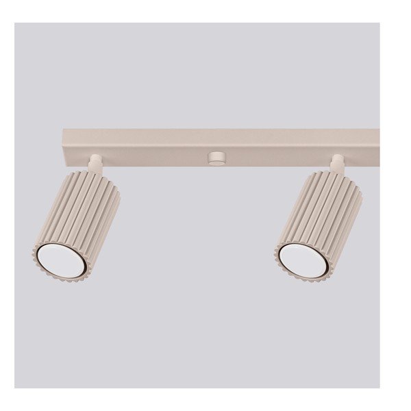 Pelēkbrūna metāla prožektora tipa lampa 6,5x81 cm Gleam – Sollux-image-4