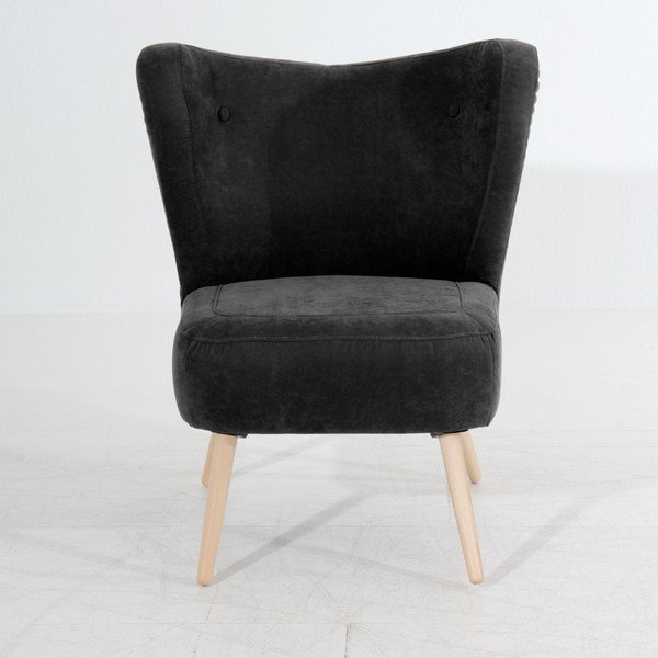 Melns krēsls Max Winzer Sari Velur-image-2