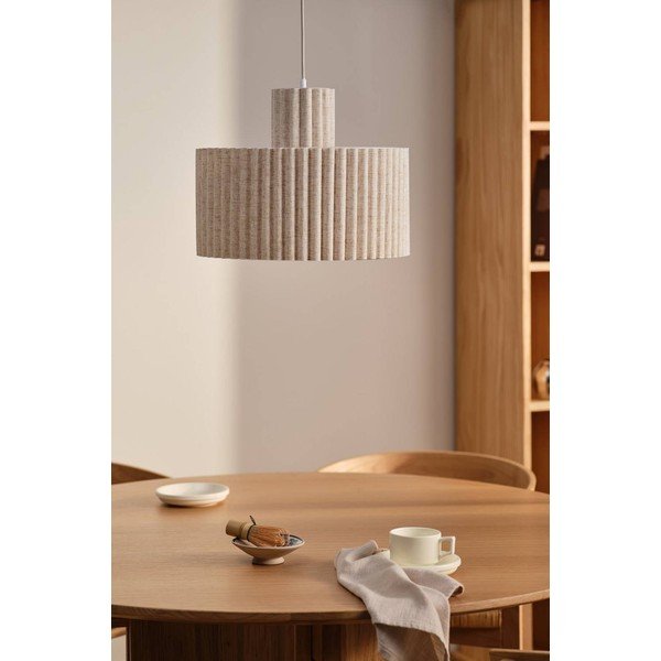 Bēša lina piekaramā lampa ø 40 cm Alina – Jotex-image-2