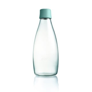 Tirkīza stikla pudele ar mūža garantiju ReTap, 800 ml