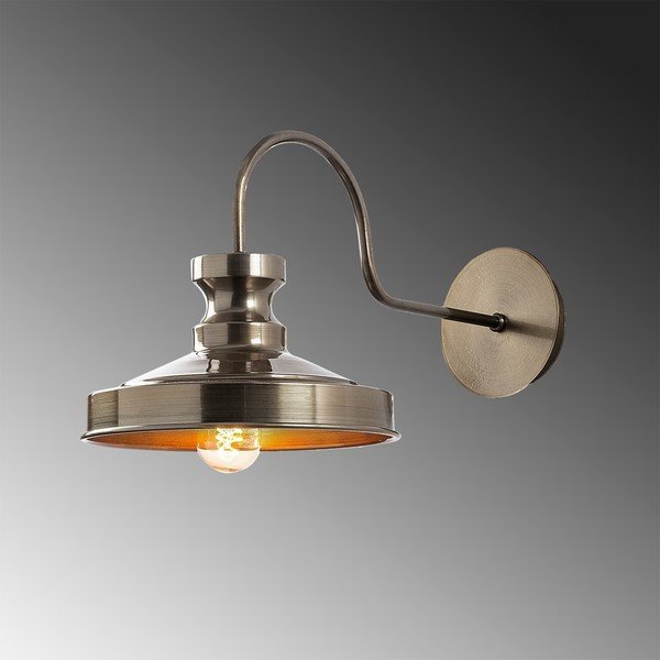 Misiņa krāsas sienas lampa ø 22 cm Kiruna – Opviq lights-image-2