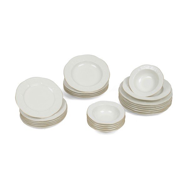 Porcelāna trauku komplekts (24 gab.) Kutahya Fabulous-image-2