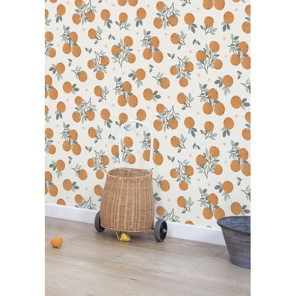 Bērnu tapetes 10 m x 50 cm Tangerine – Lilipinso-image-1