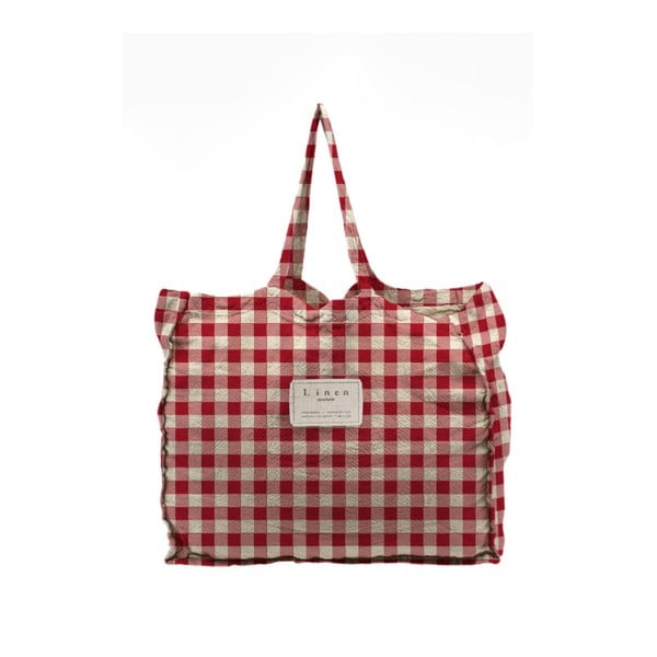 Lina soma Really Nice Things Linen Bag Red Vichy