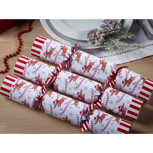 Ziemassvētku pārsteiguma konfektes (6 gab.) Racing Sausage Dog – Robin Reed-image-1