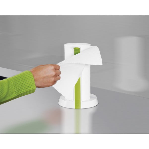 Tumši pelēks papīra dvieļu ruļļu turētājs Joseph Joseph Easy-Tear-image-1