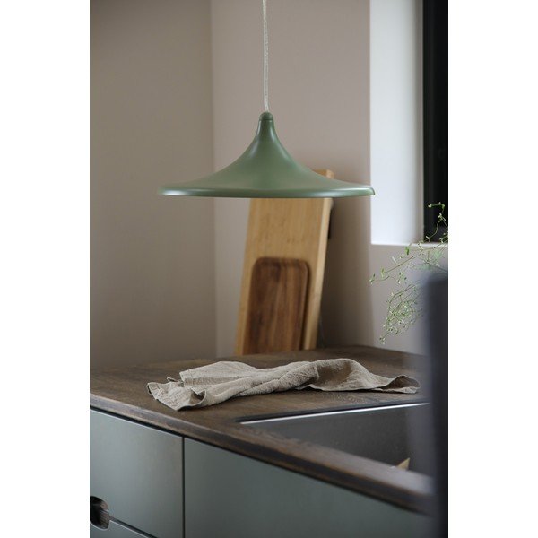 Zaļa metāla LED piekaramā lampa ar regulējamu spilgtumu ø37x13 cm Beam – Markslöjd-image-1