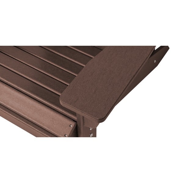 Brūns plastmasas dārza atpūtas krēsls Adirondack – Bonami Selection-image-4