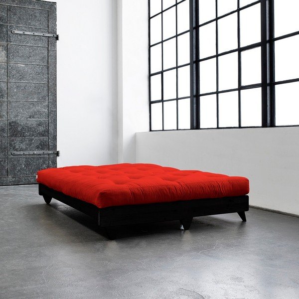 Dīvāns gulta Karup Fresh Wenge/Red-image-2