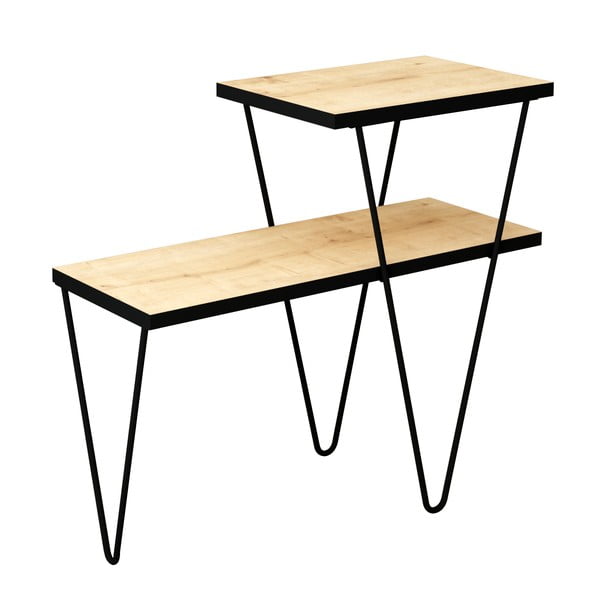 Izvelkamais galds ar ozolkoka imitācijas virsmu 25x60 cm Toros – Gauge Concept