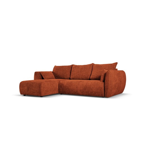 Oranžs stūra dīvāns (ar kreiso stūri) Matera – Cosmopolitan Design-image-3