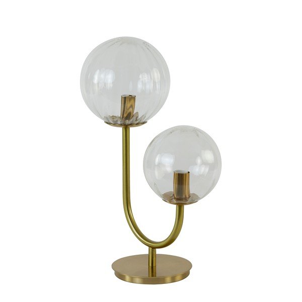 Galda lampa zelta krāsā (augstums 43 cm) Magdala – Light & Living-image-2