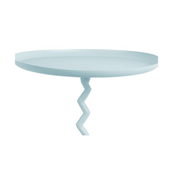 Metāla apaļš sānu galdiņš ø 40 cm Zig Zag – Leitmotiv-image-2