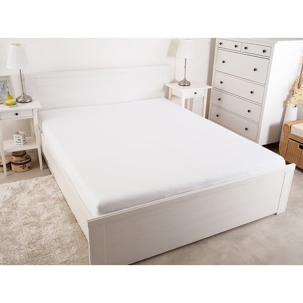 Balts palags ar gumiju 200x200 cm – B.E.S.-image-2