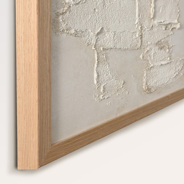 Ar rokām apgleznota glezna 32,5x42,5 cm White rock – Malerifabrikken-image-2