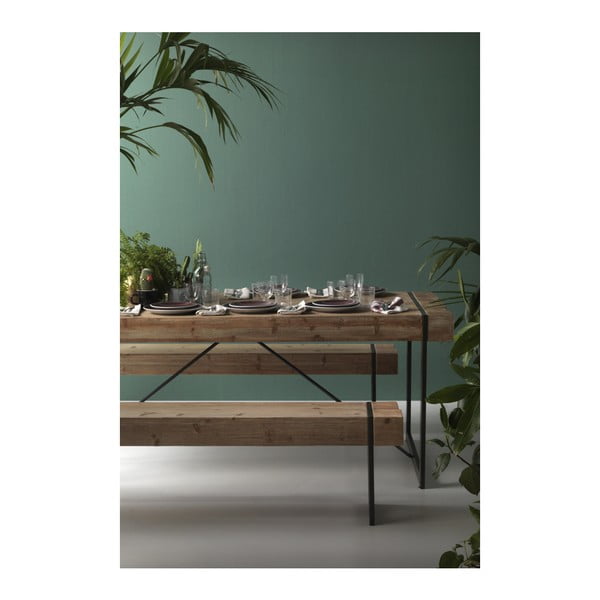 Ēdamgalds ar metāla kājām Geese Robust, 200 x 90 cm-image-1