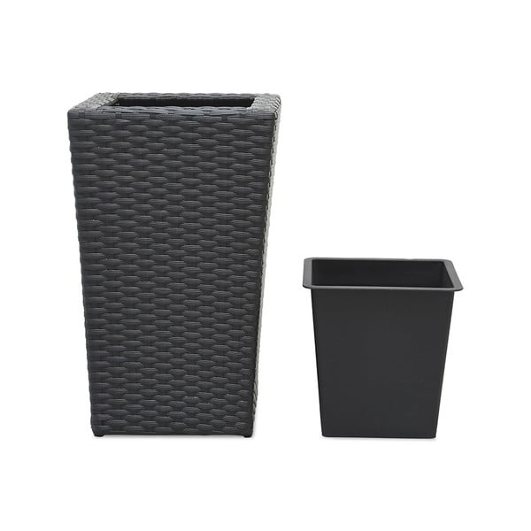 Melns dārza puķu pods Bonami Essentials Rose-image-2