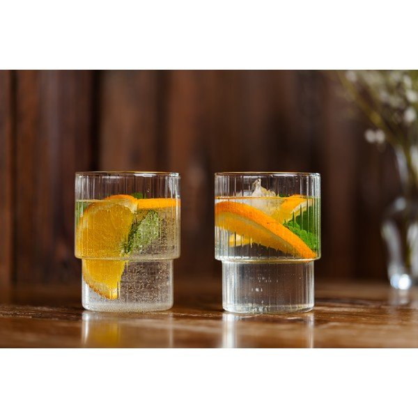 Glāzes (2 gab.) 350 ml Livio – Vialli Design-image-3
