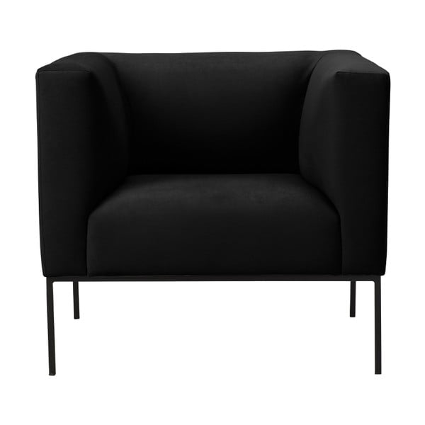 Melns atpūtas krēsls Windsor & Co Sofas Neptune