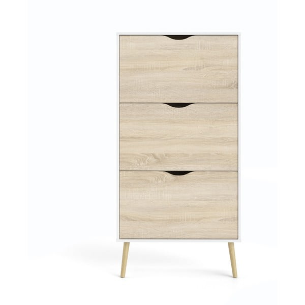 Apavu plaukts ar ozolkoka imitāciju Tvilum Oslo-image-2