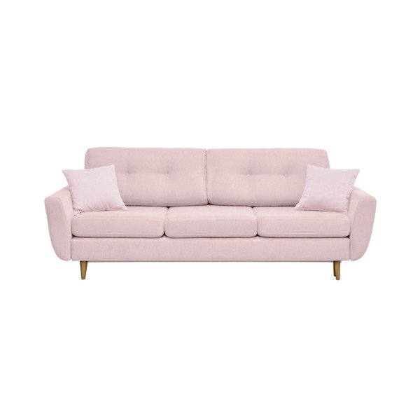 Rozā dīvāns ar gaišām kājām Mazzini Sofas Rose-image-2