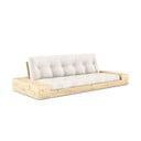 Krēmkrāsas izvelkamais dīvāns 244 cm Base – Karup Design