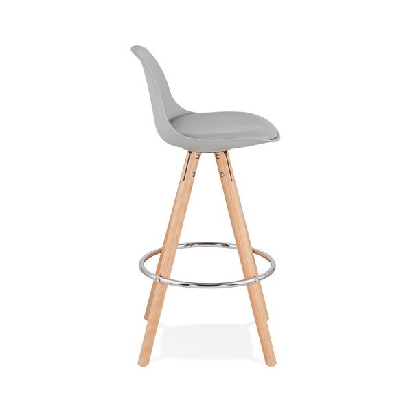 Pelēks bāra krēsls Kokoon Anau, sēdekļa augstums 64 cm-image-4