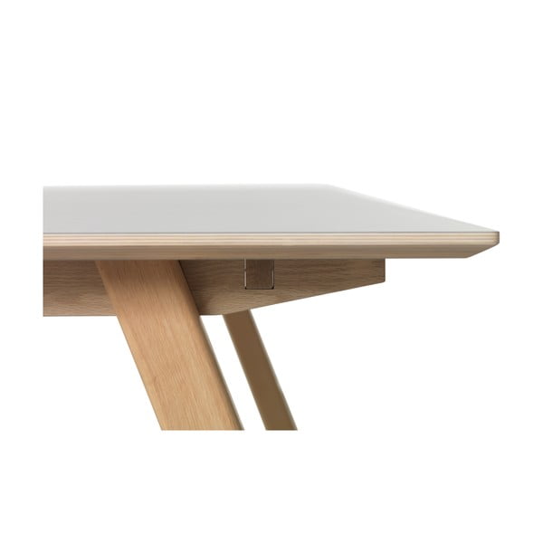 Pelēks ēdamgalds Unique Furniture Bilbao, 180 x 90 cm-image-4