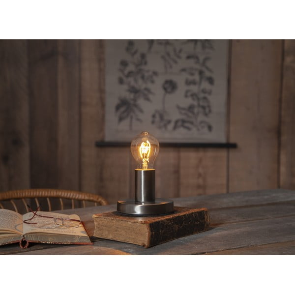 Siltas krāsas LED spuldze ar regulējamu spilgtumu ar E27 spuldžu ietveri, 4 W Spiral Filament – Star Trading-image-4