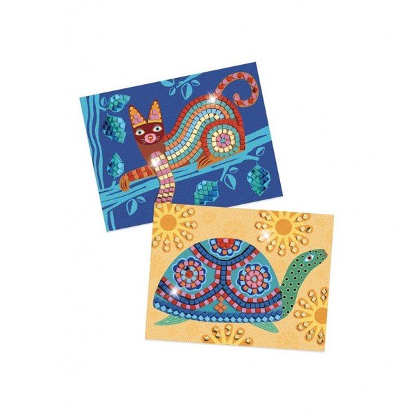 Metāliska mozaīka Djeco Cat-image-2