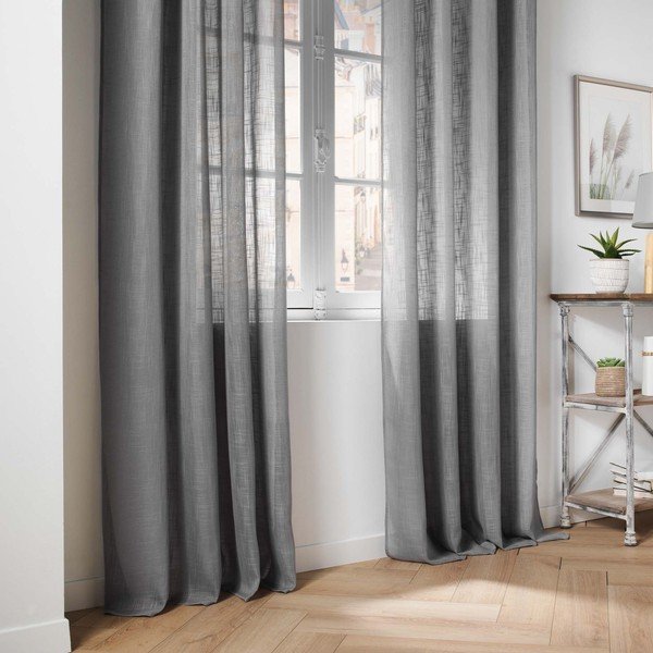 Pelēks dienas aizkars 140x280 cm Haltona – douceur d'intérieur-image-2