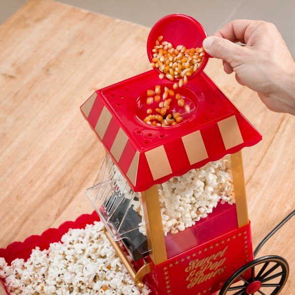 Sarkana popkorna pagatavošanas ierīce InnovaGoods-image-1