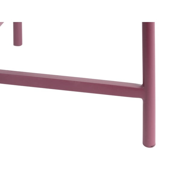 Gaiši violets metāla apaļš žurnālgaldiņš ø 50 cm Meseta  – Leitmotiv-image-3