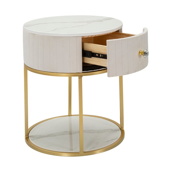 Bēšs naktsgaldiņš Montpellier – Mauro Ferretti-image-2